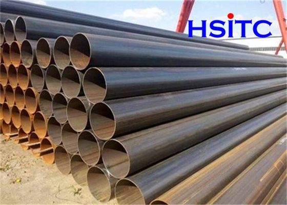 Astm A53 Gr.B 4" Sch60 ERW لوله فولادی بخار سیاه