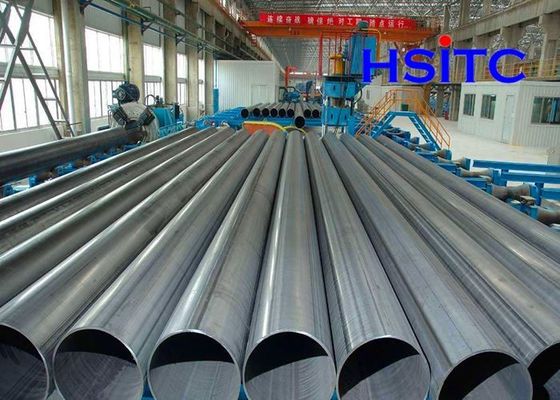 API 5L مستقیم 6 "ERW لوله فولاد ضد زنگ انتقال مایع
