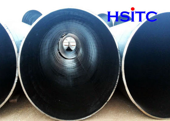 56 اینچ En10210 3LPE پوشش LSAW لوله فولاد بخیه مستقیم