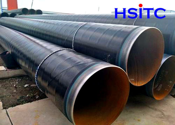 Dn200mm مارپیچ زیر آب ASTM A252 6mm 8 "SSAW فولاد لوله Api 5l