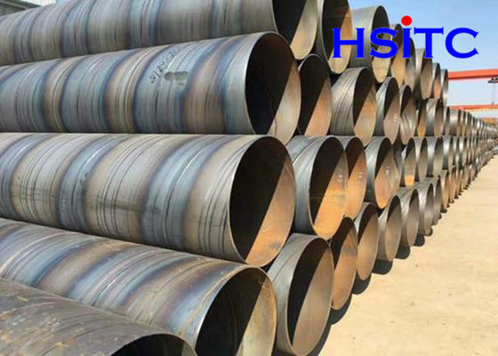Dn200mm مارپیچ زیر آب ASTM A252 6mm 8 "SSAW فولاد لوله Api 5l