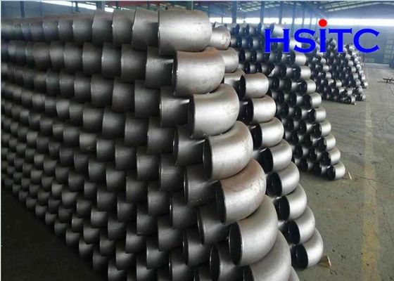 پتروشیمی SCH40 لوله فولاد کربن آرنج بدون درز