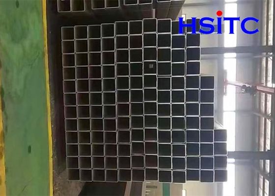 Ss400 لوله مستطیل فولادی نرم