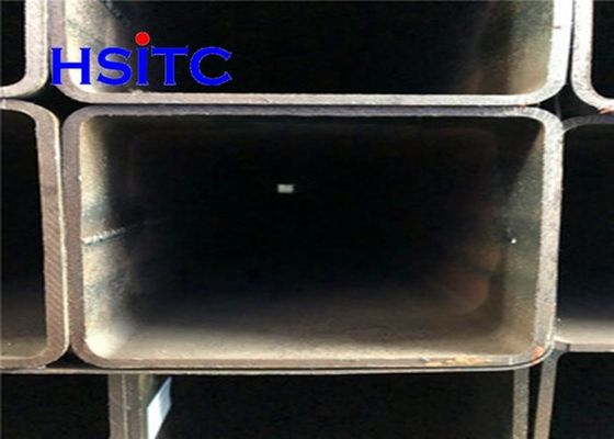 JIS G3466 ST37 لوله مستطیل سوراخ شده فولاد کربن 400 X 600