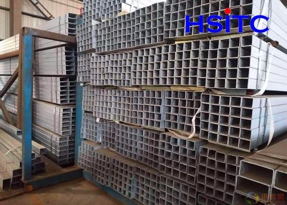 ساختار فرودگاه 100 X 100 فولاد نرم SHS لوله فولادی JIS G3466