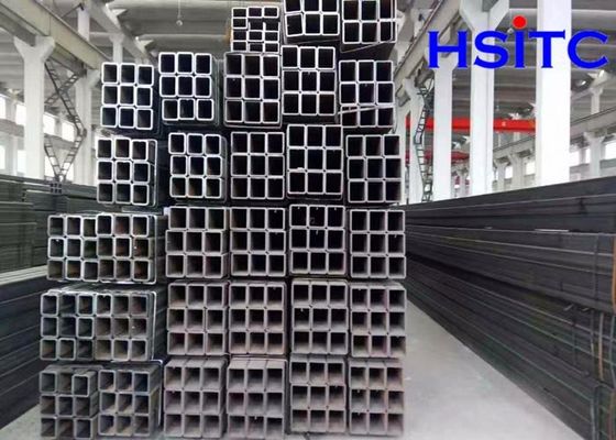 ساختار فرودگاه 100 X 100 فولاد نرم SHS لوله فولادی JIS G3466