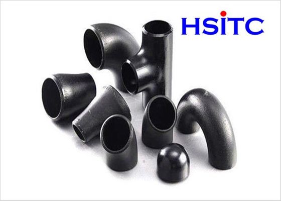 ANSI B16.11 فولاد کربن تی رنگ سیاه لوله های فولاد کربن