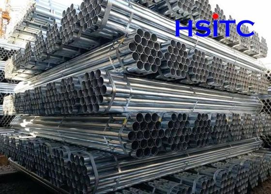 Dn80 10m 2 اینچ جدول 40 لوله فولادی گالوانیزه ISO9001