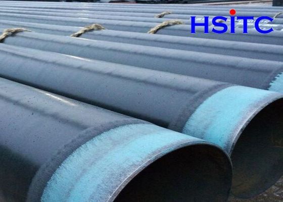Din30670 3000mm ضد خوردگی فولاد لوله سه لایه PP