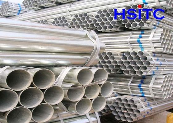 A53 Astm 20 فوت 2 اینچ لوله گالوانیزه زینک پوشانده شده