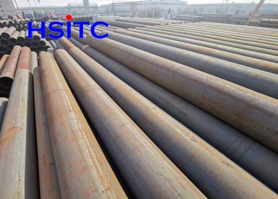 ASTM A252 استاندارد درجه 2 درجه 3 درجه SSAW لوله فولادی برای پروژه