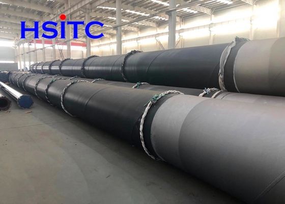 طول 12 متر DN3000 Ssaw Steel Pipe ASTM A252 استاندارد