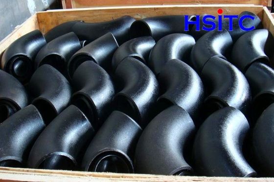 A234 Astm A403 Astm A420 لوله فولاد کربن آرنج Sch40 Std Sch80