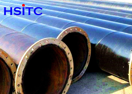 Awwa C200 Dn600 6 اینچ SSAW لوله فولادی انتقال آب بزرگ