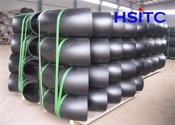 SCH10 Ansi B16.28 33.4mm لوله فولاد کربن آرنج 45 درجه