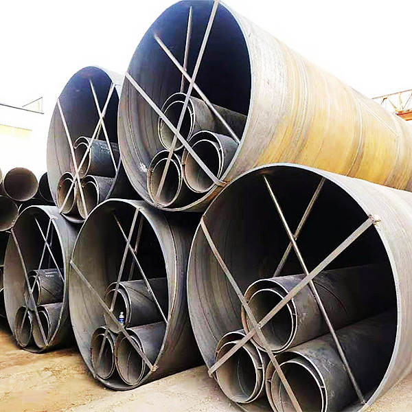 ASTM A139 Ssaw Pipe Std Sch40 ضخامت دیوار فولاد کربن 0