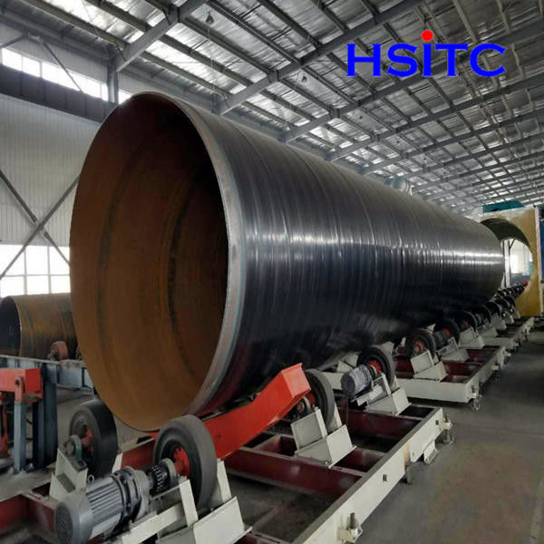 S275 در تونل Dn1200mm SSAW لوله فولادی 12.7mm EN10219 0