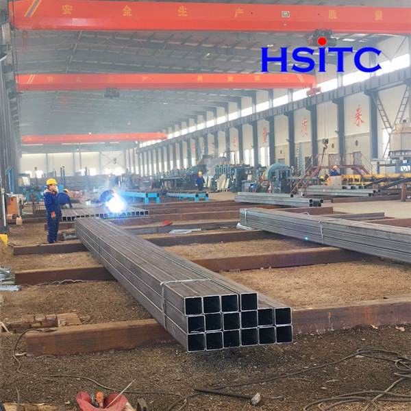 DIN 2395 Q355B 40 x 40 RHS لوله های فولادی ERW 1