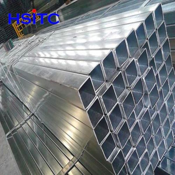 ساختار فرودگاه 100 X 100 فولاد نرم SHS لوله فولادی JIS G3466 1