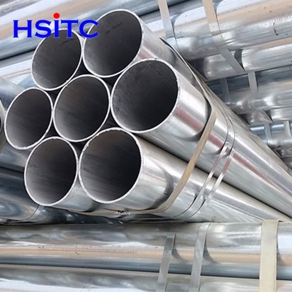 STD 12m لوله فولاد گالوانیزه کربن DN125 Sch40 0