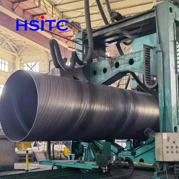 Bs EN 10217 استانداردها اهداف فشار Ssaw لوله های فولادی جوش 0