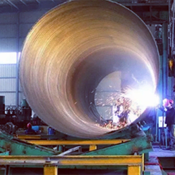 En10217-1 En10219 Gr.B Ssaw Steel Tube Piling Pipe ساختاری 1