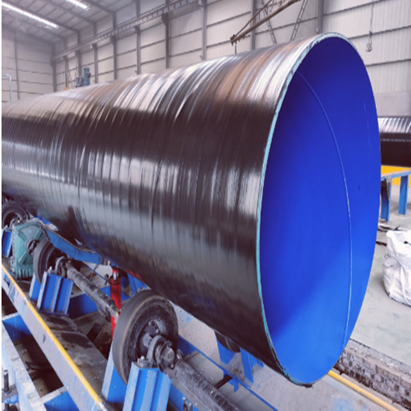 ASTM A53 استاندارد Ssaw Pipe Sawh لوله کربن سیاه 1
